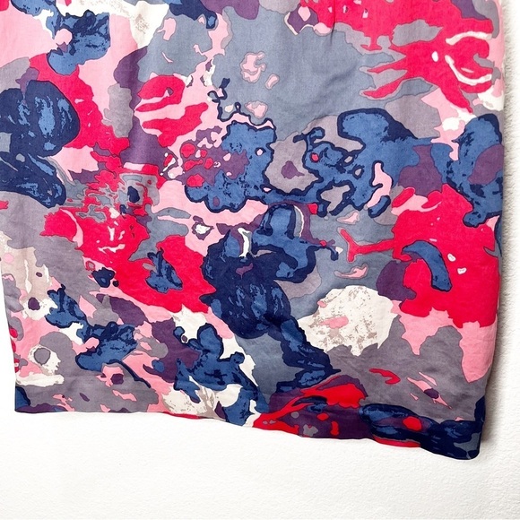 Boden Watercolor Abstract Shift Fitted Sleeveless Dress WH483 - Picture 5 of 12